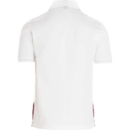 White Cotton Polo Shirt