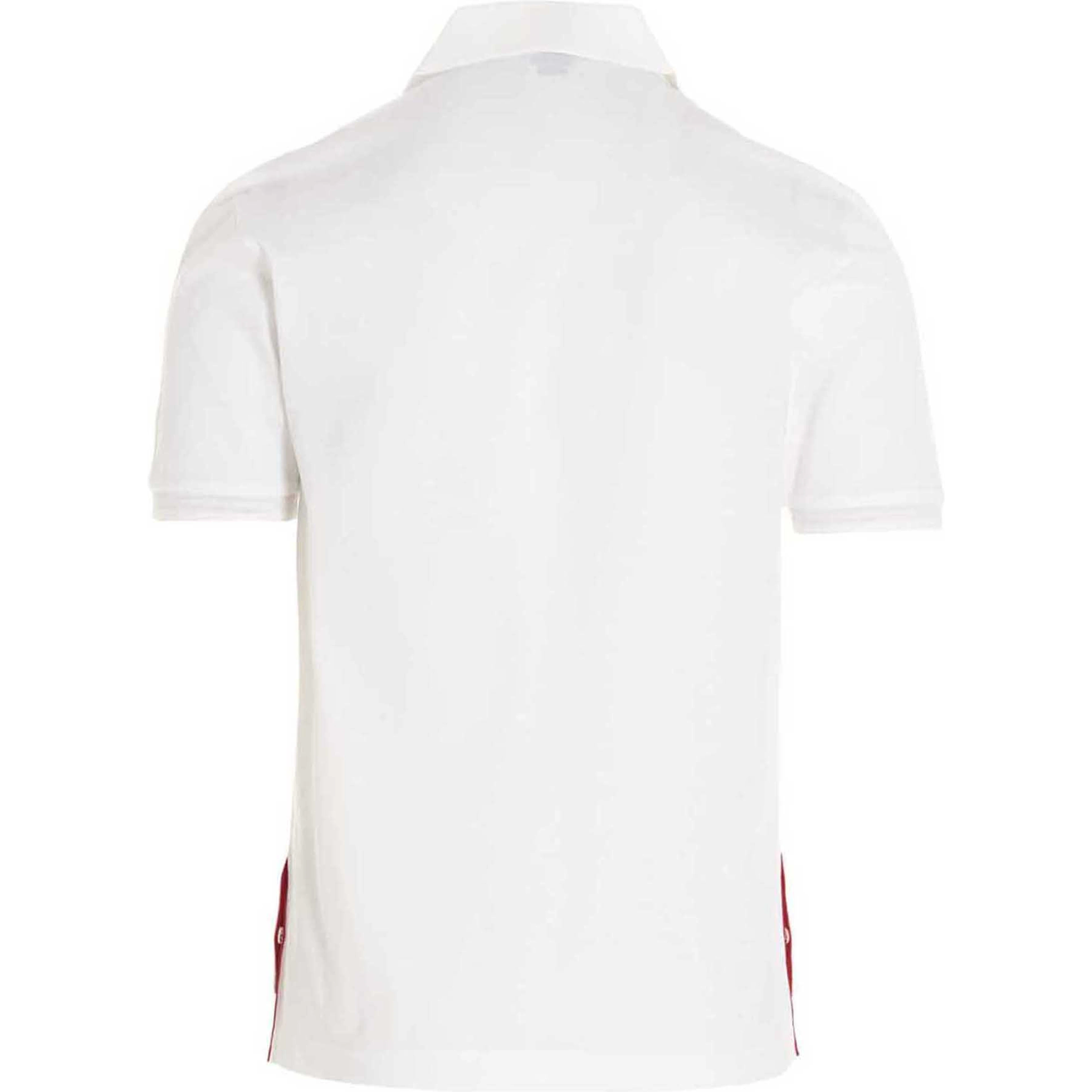 White Cotton Polo Shirt