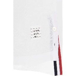 White Cotton Polo Shirt