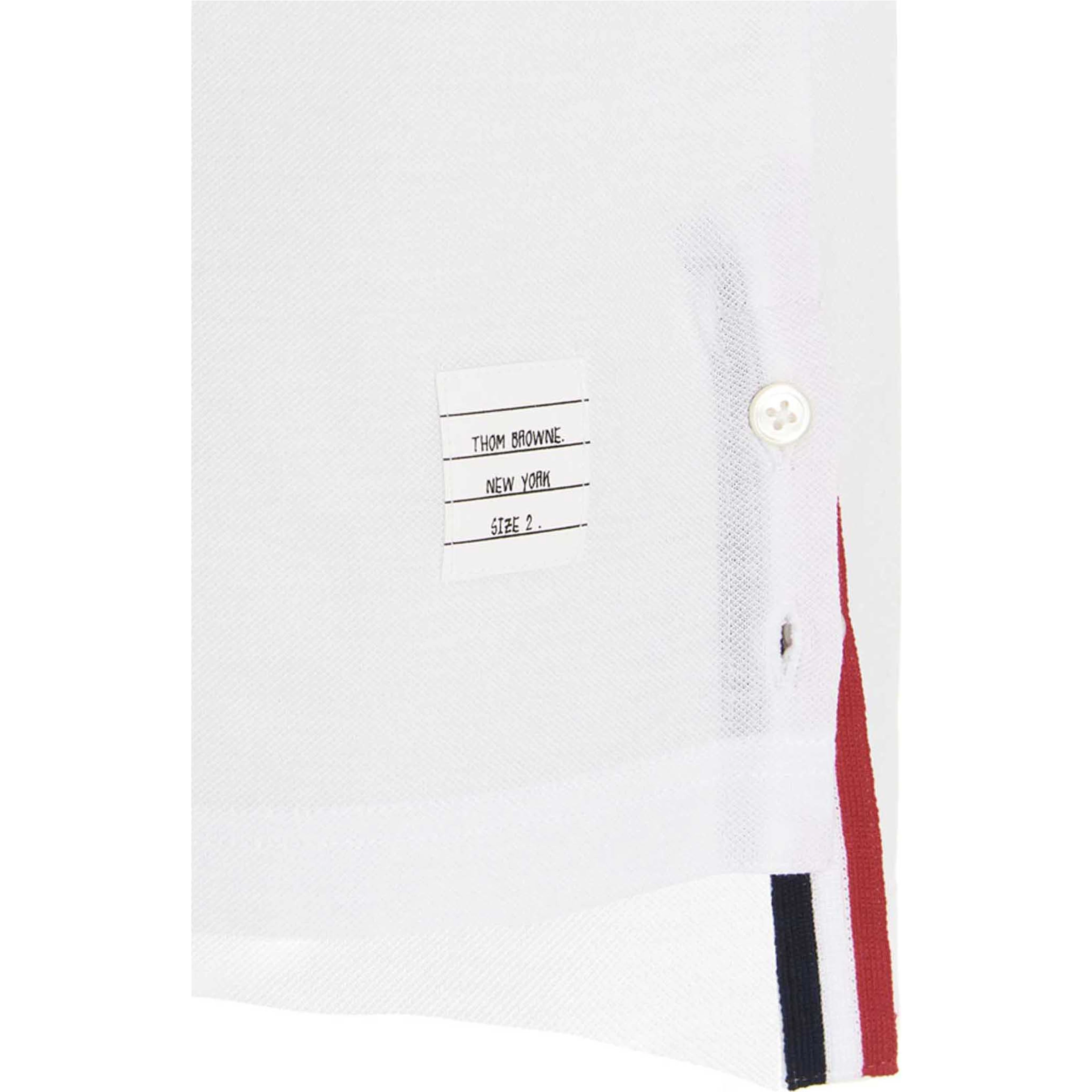 White Cotton Polo Shirt