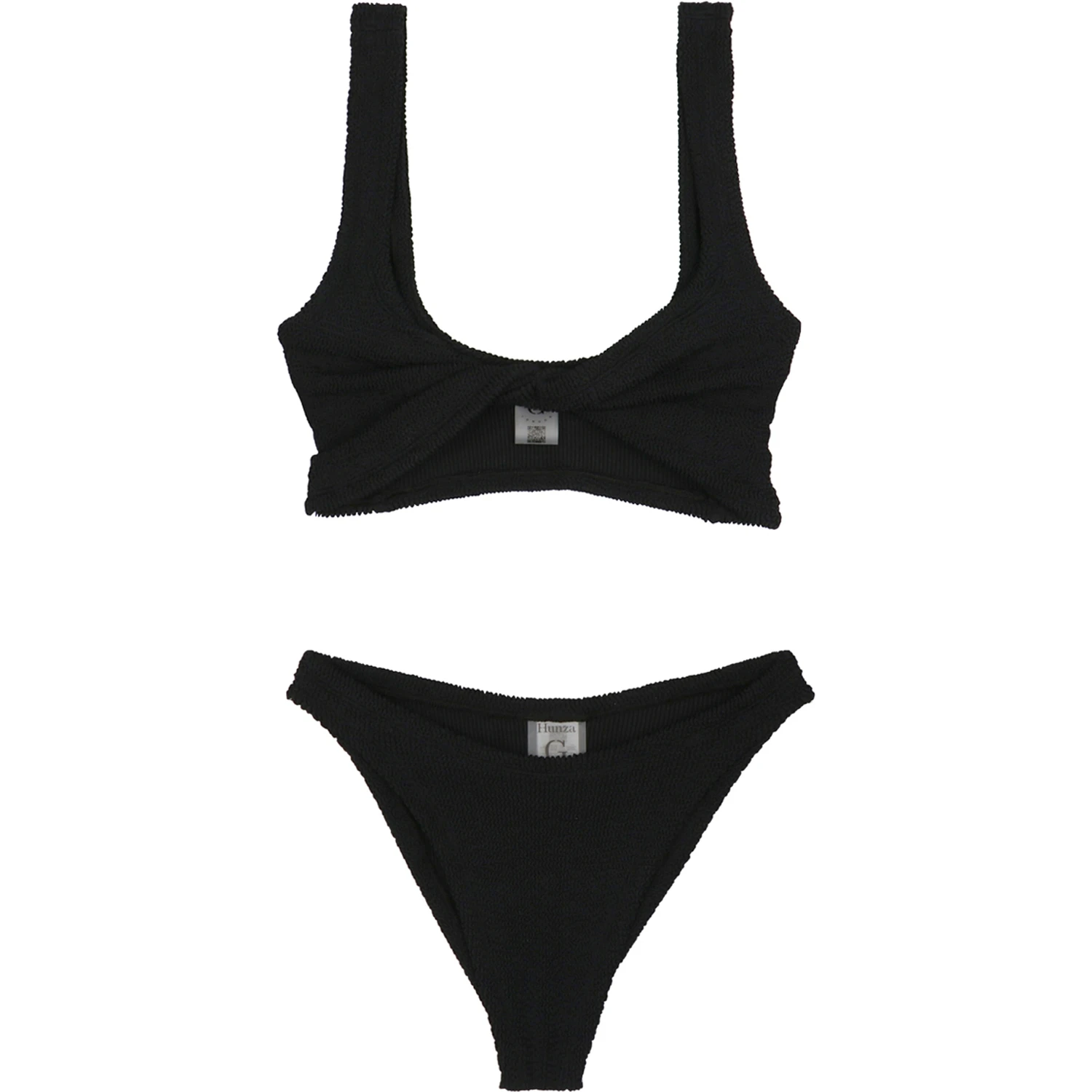 Black Nylon Bikini