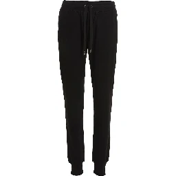 Black Cotton Joggers (Workout Pants)