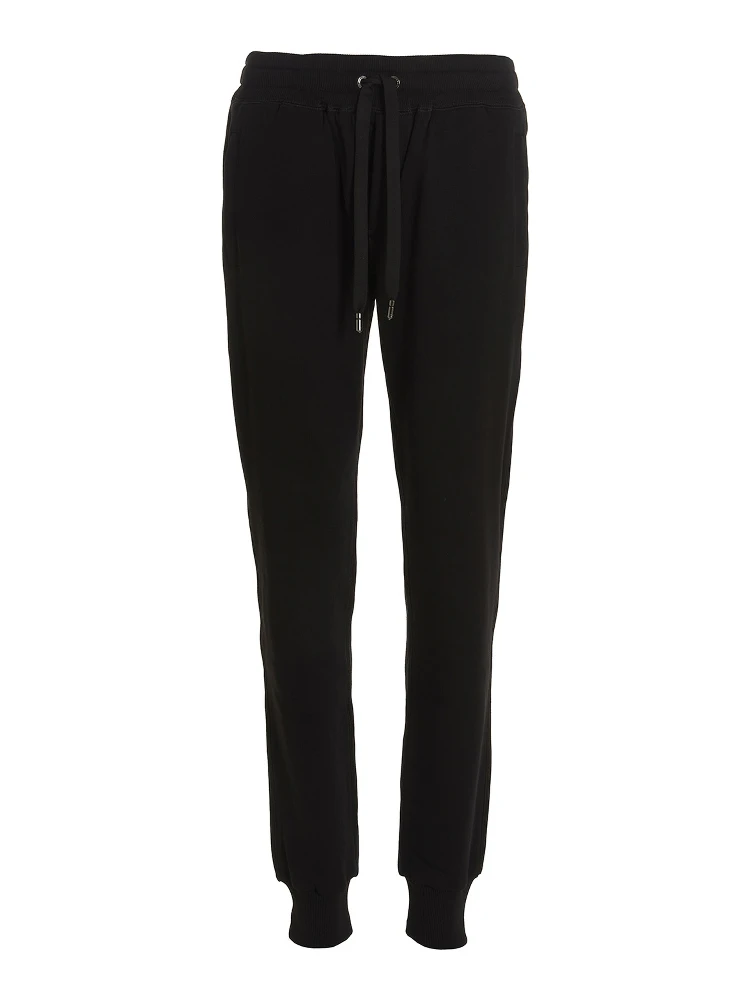 Black Cotton Joggers (Workout Pants)