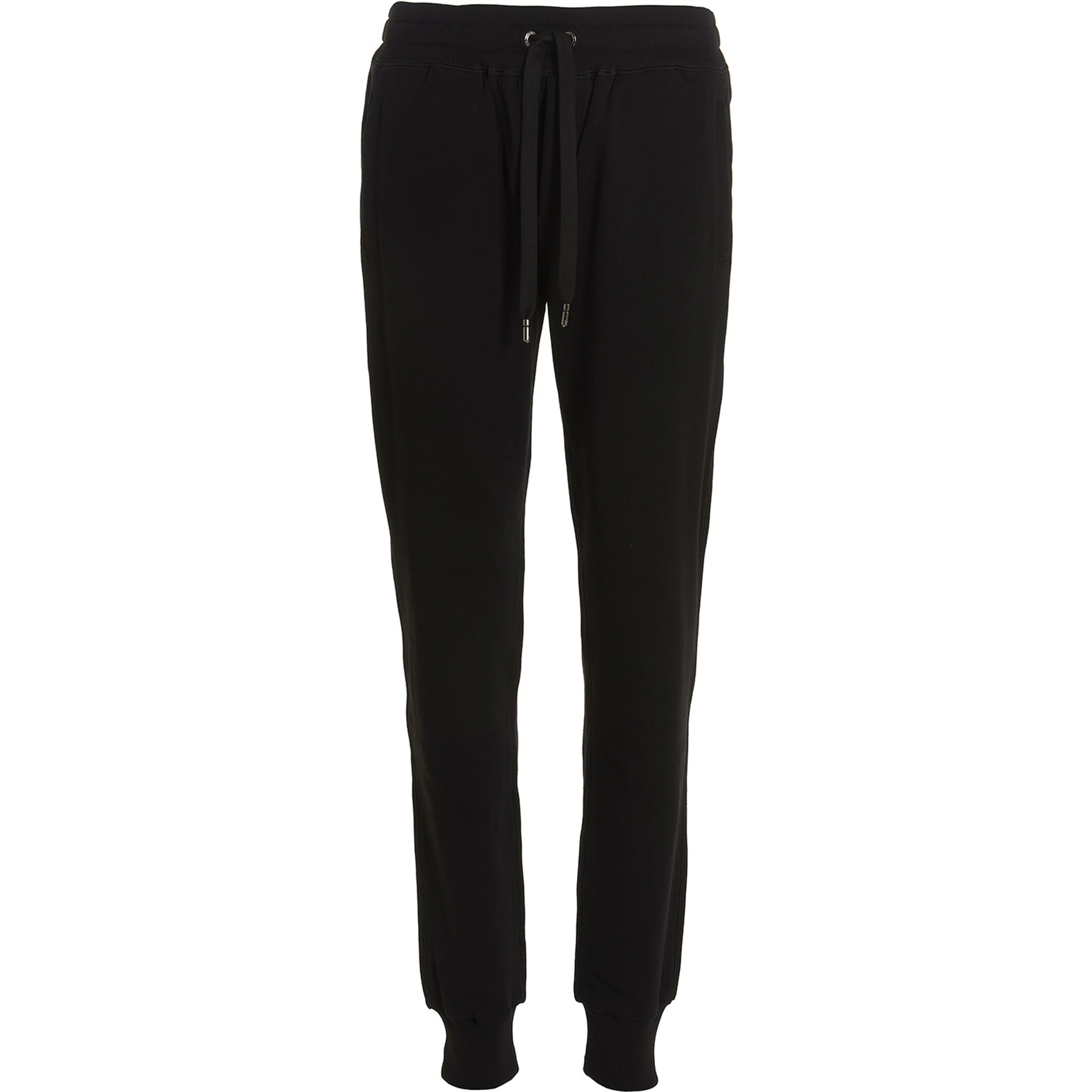 Black Cotton Joggers (Workout Pants)