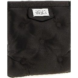 Black Lambskin Crossbody Bag