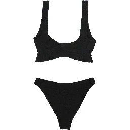 Black Nylon Bikini