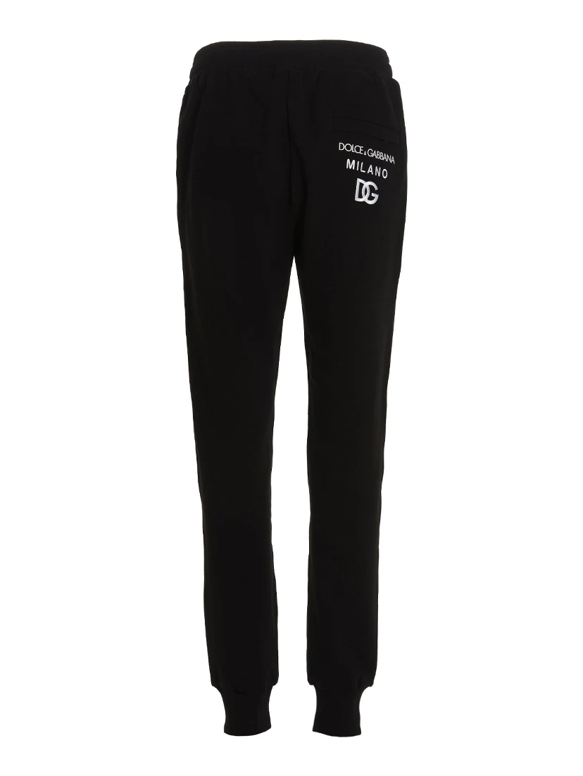 Black Cotton Joggers (Workout Pants)