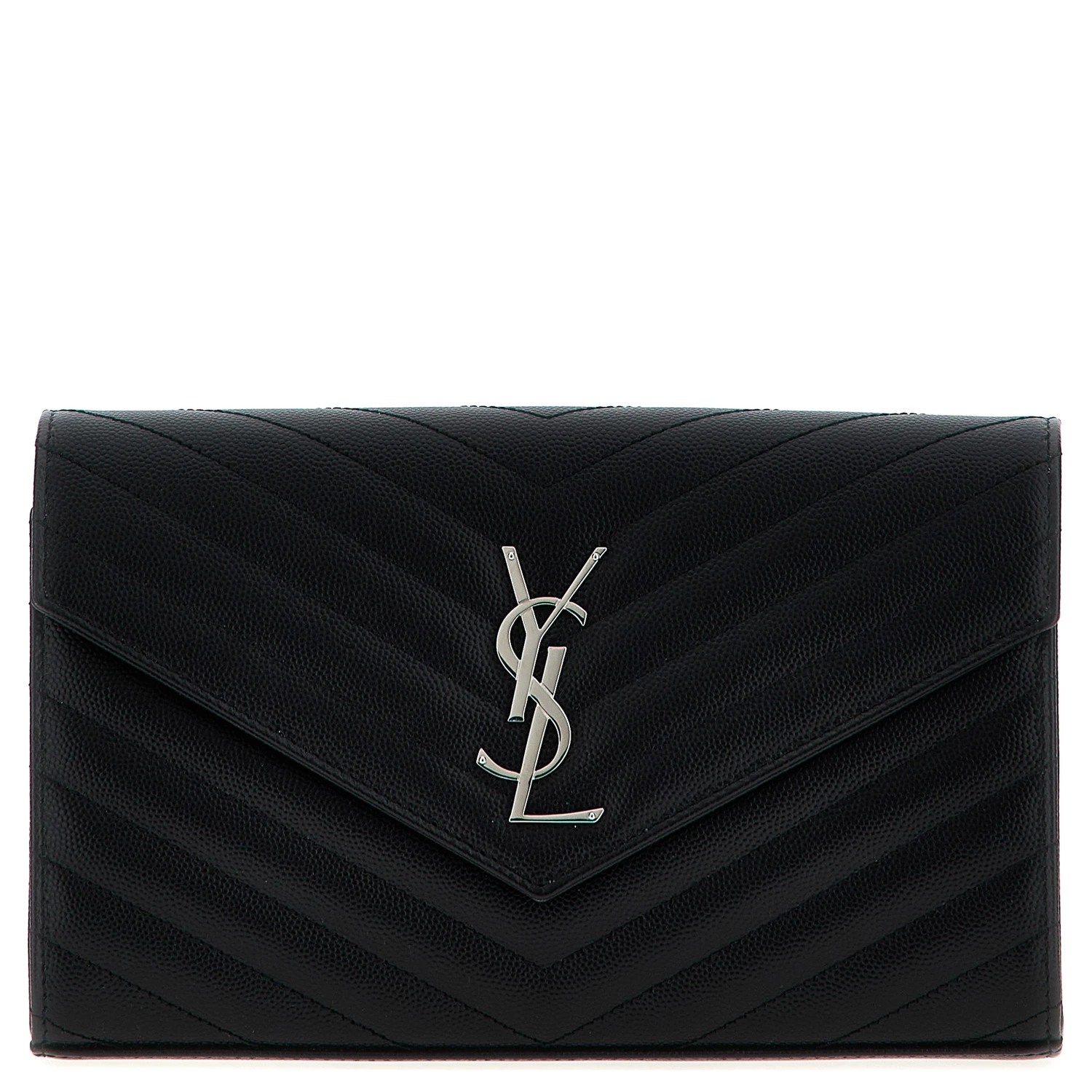 Black Calfskin Clutch Bag