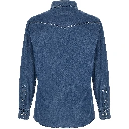 Blue Cotton Blouse