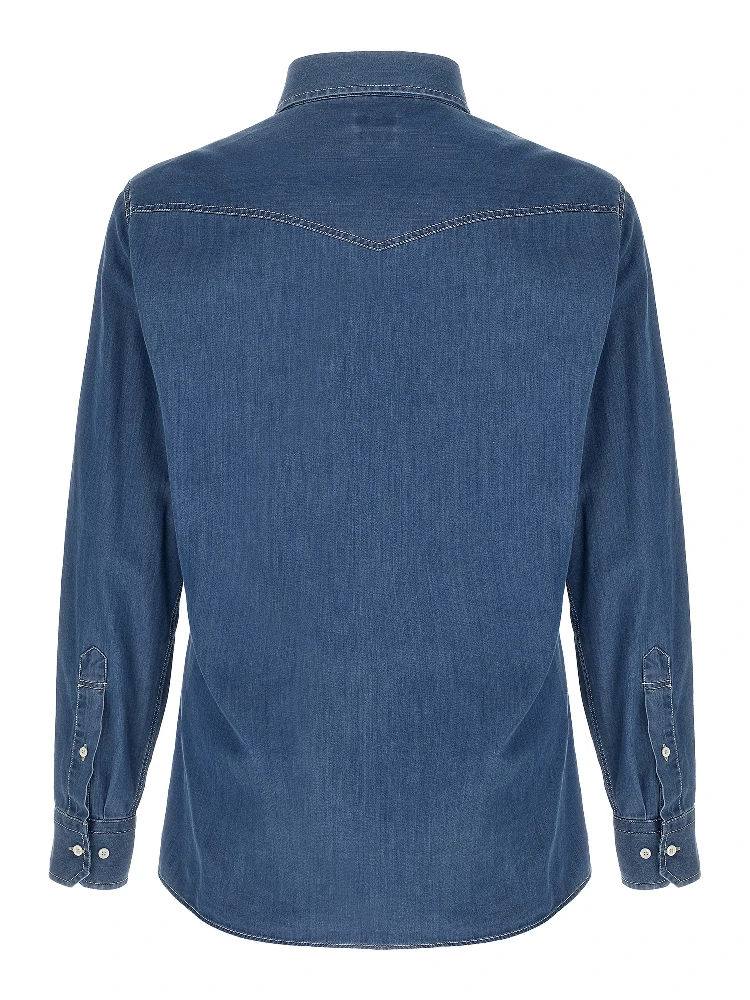Blue Cotton Blouse alternative
