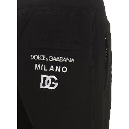 Black Cotton Joggers (Workout Pants)