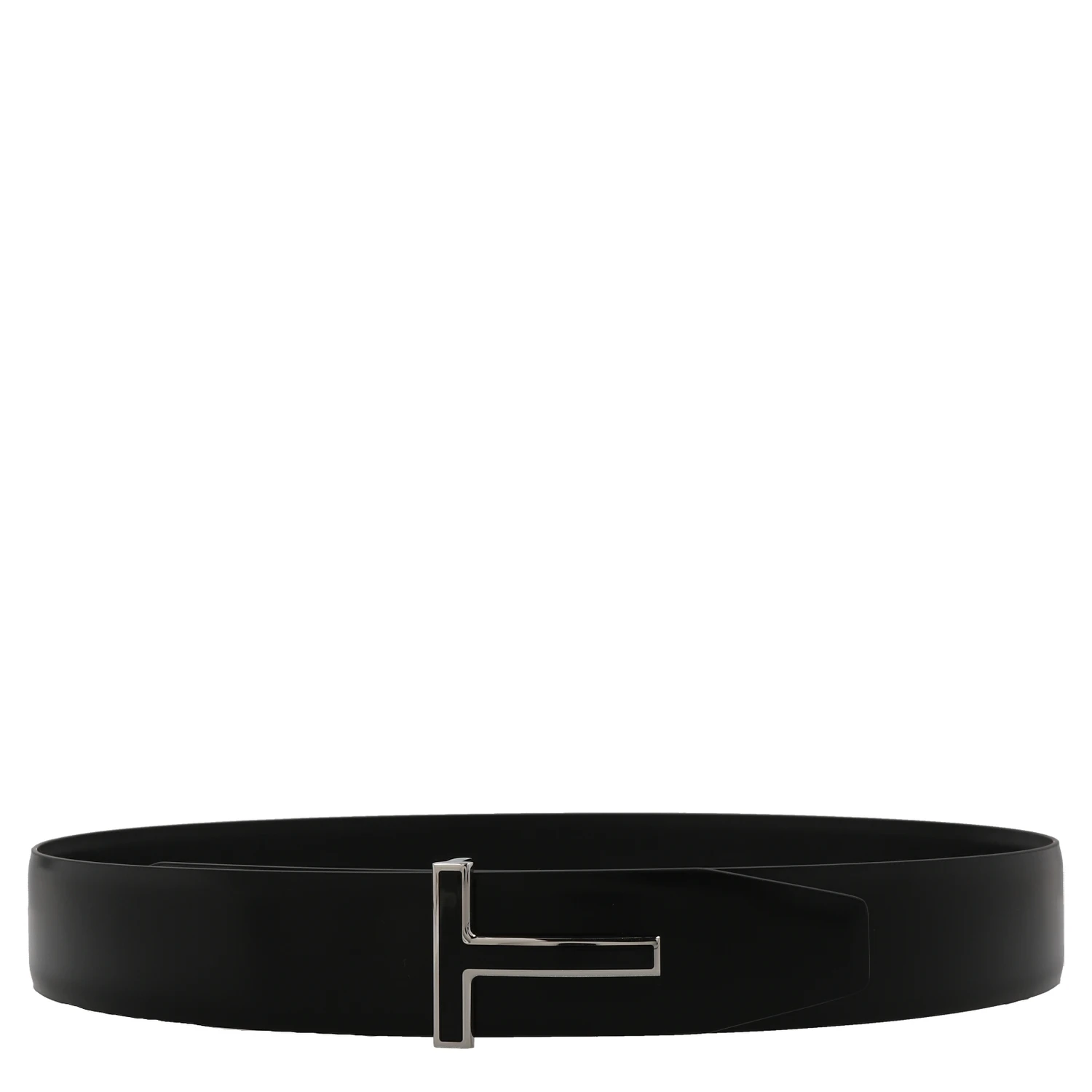 Black Calfskin Regular Belt