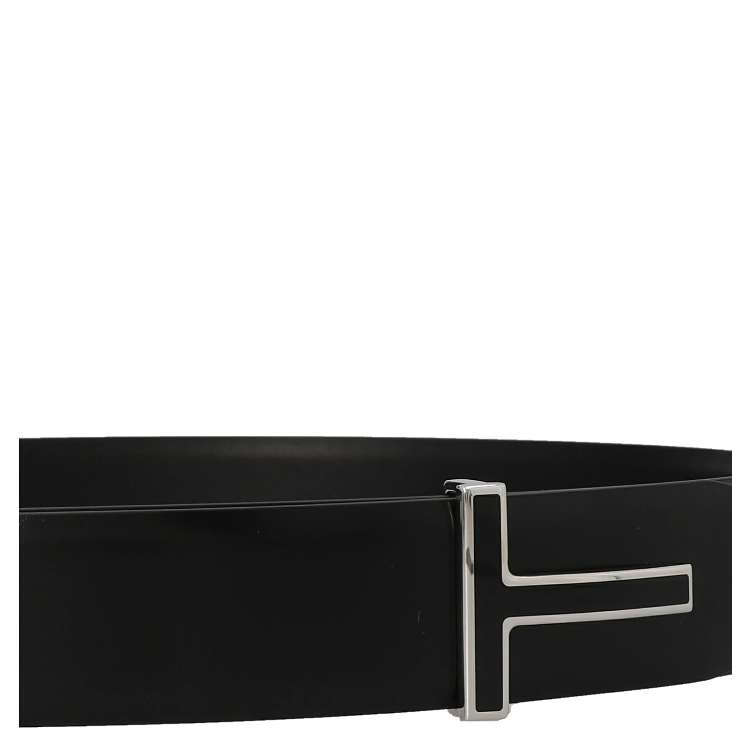 Black Calfskin Regular Belt