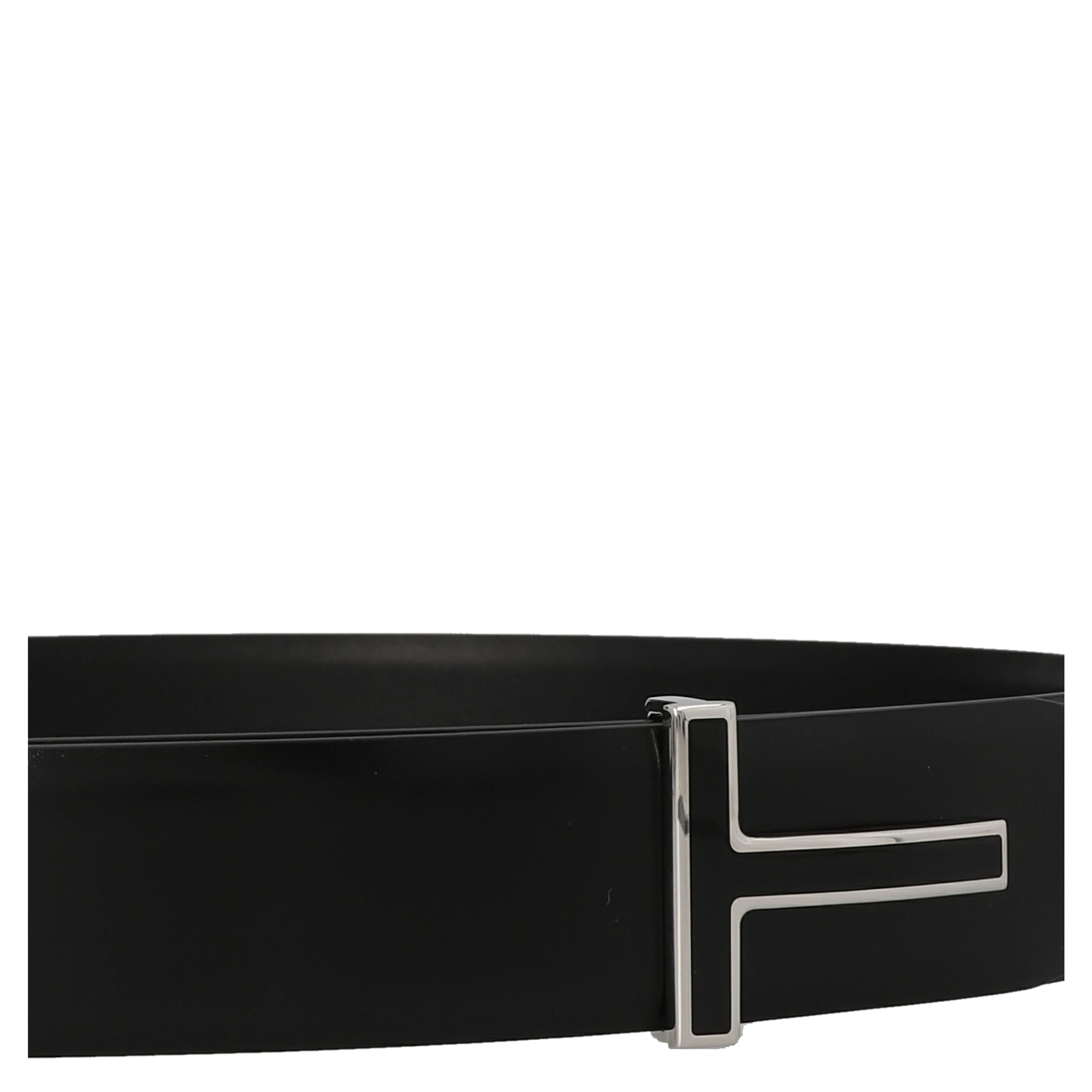 Black Calfskin Regular Belt