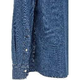Blue Cotton Blouse
