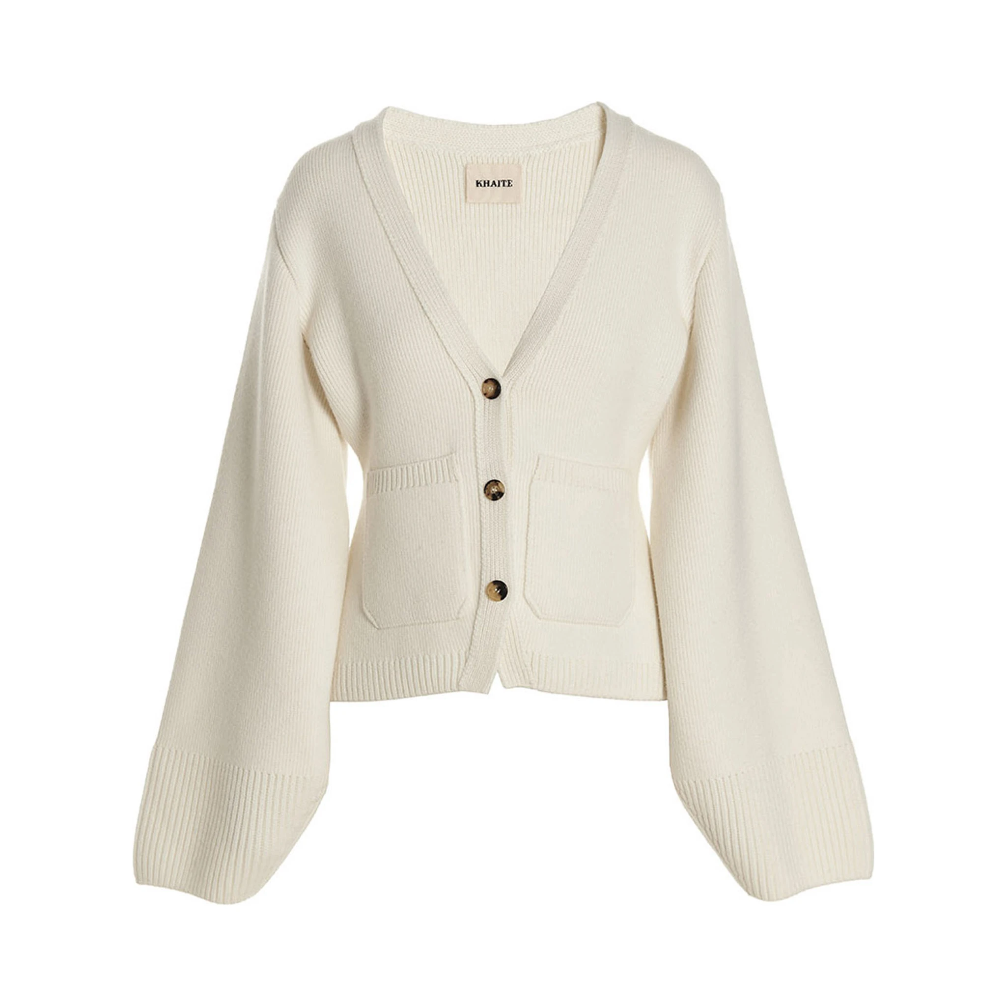 White Cashmere Cardigan