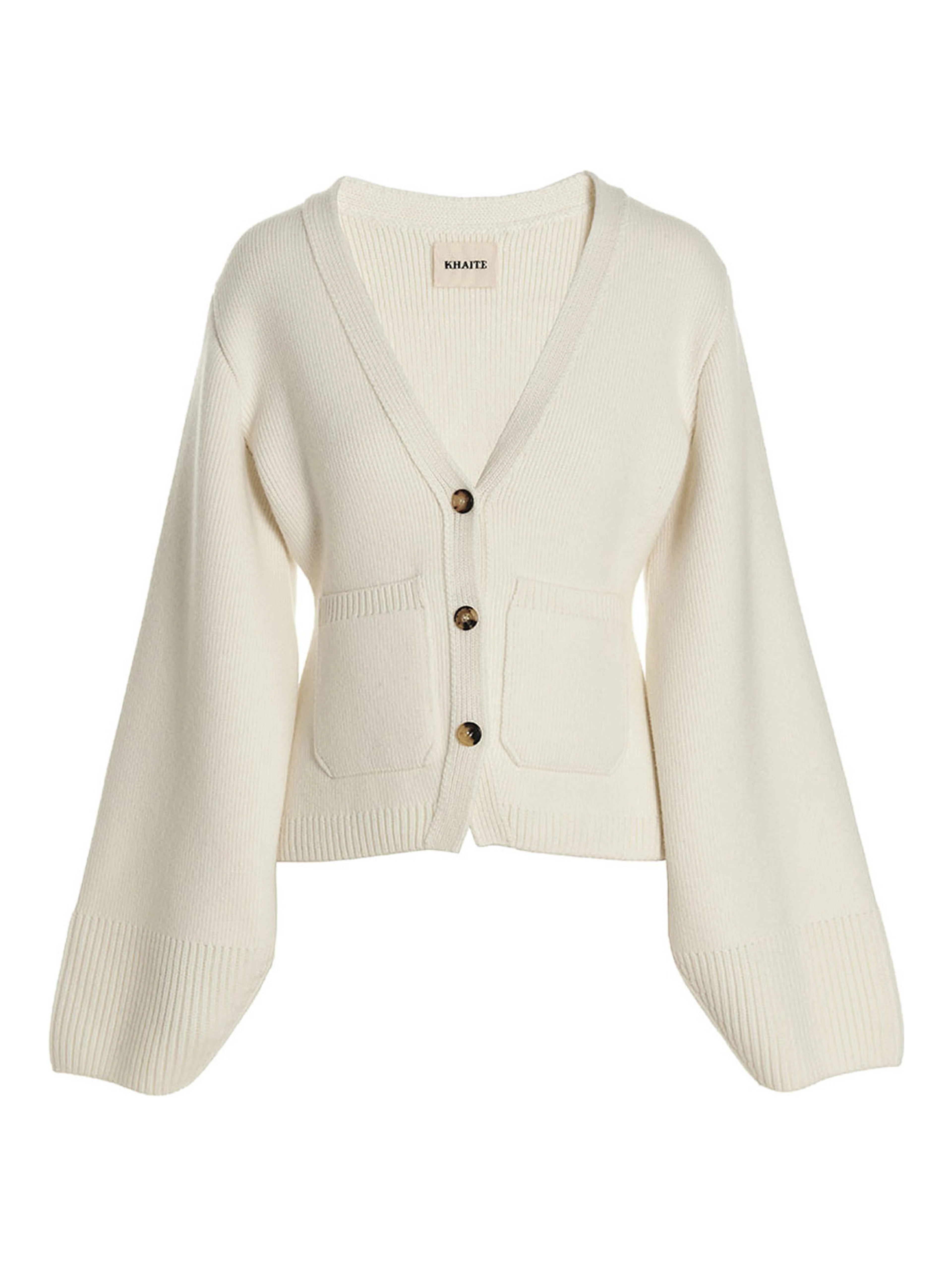 White Cashmere Cardigan