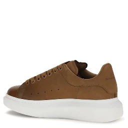 Brown Calf Leather Bos Taurus Chunky Sneakers