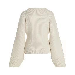 White Cashmere Cardigan