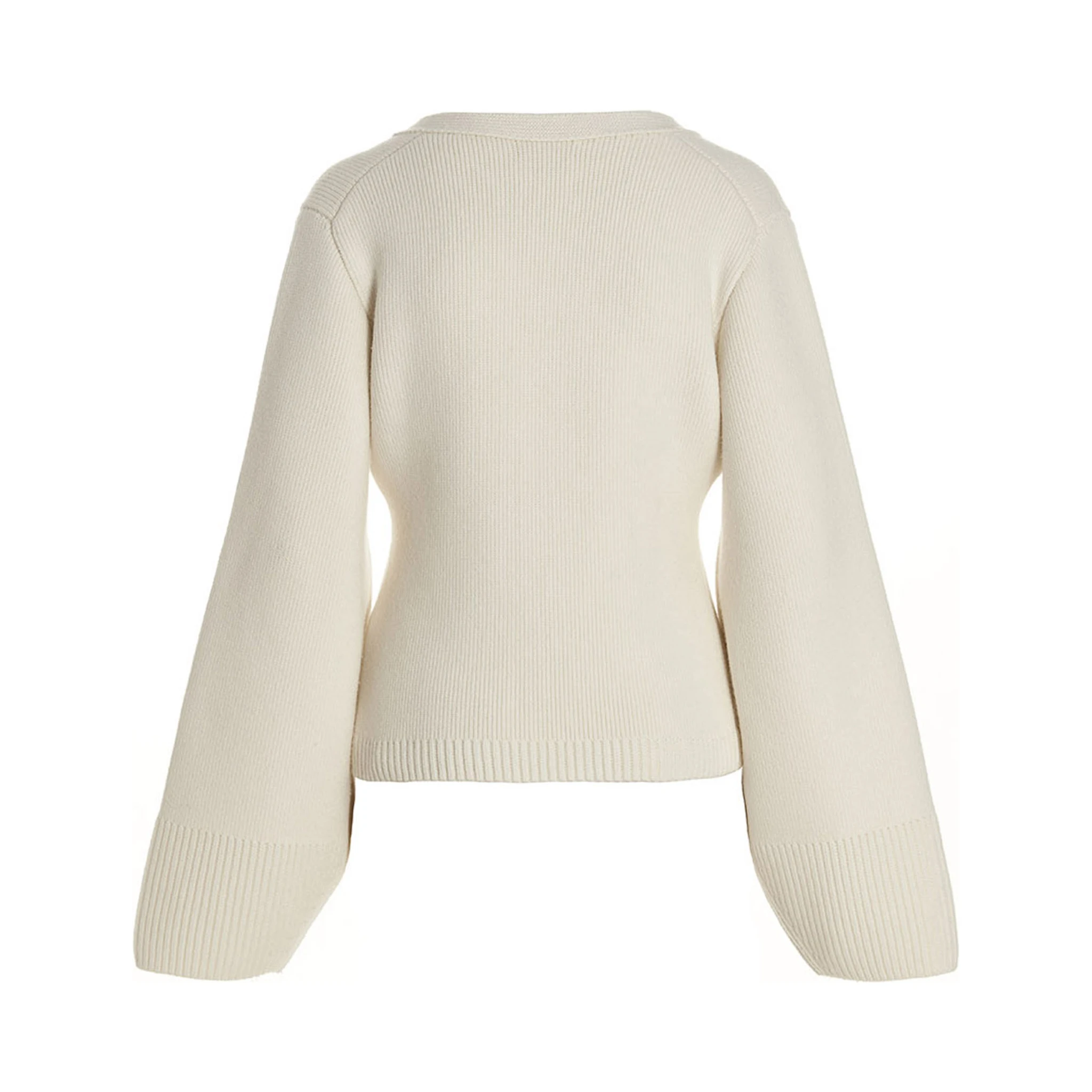 White Cashmere Cardigan