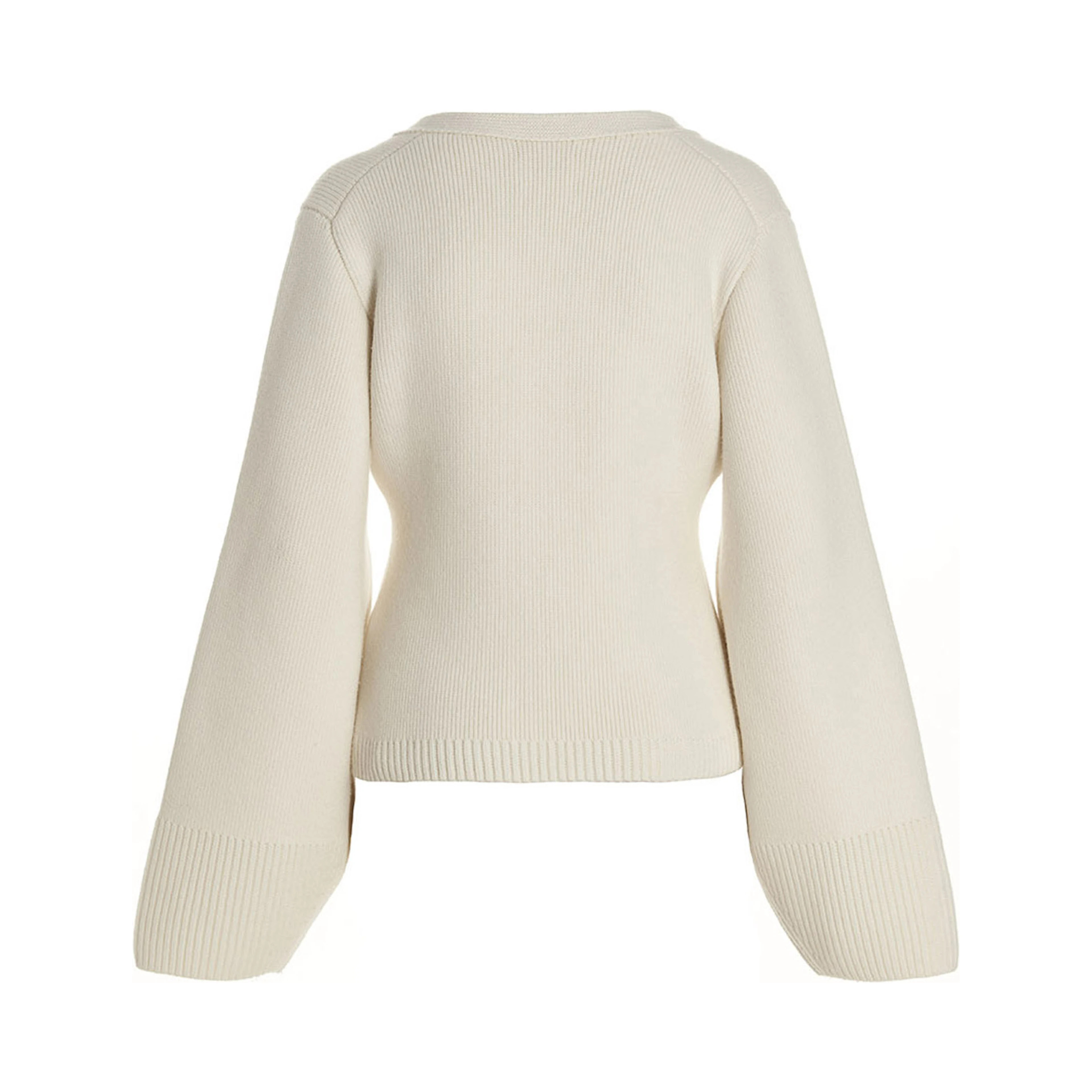 White Cashmere Cardigan