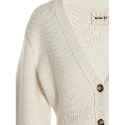 White Cashmere Cardigan
