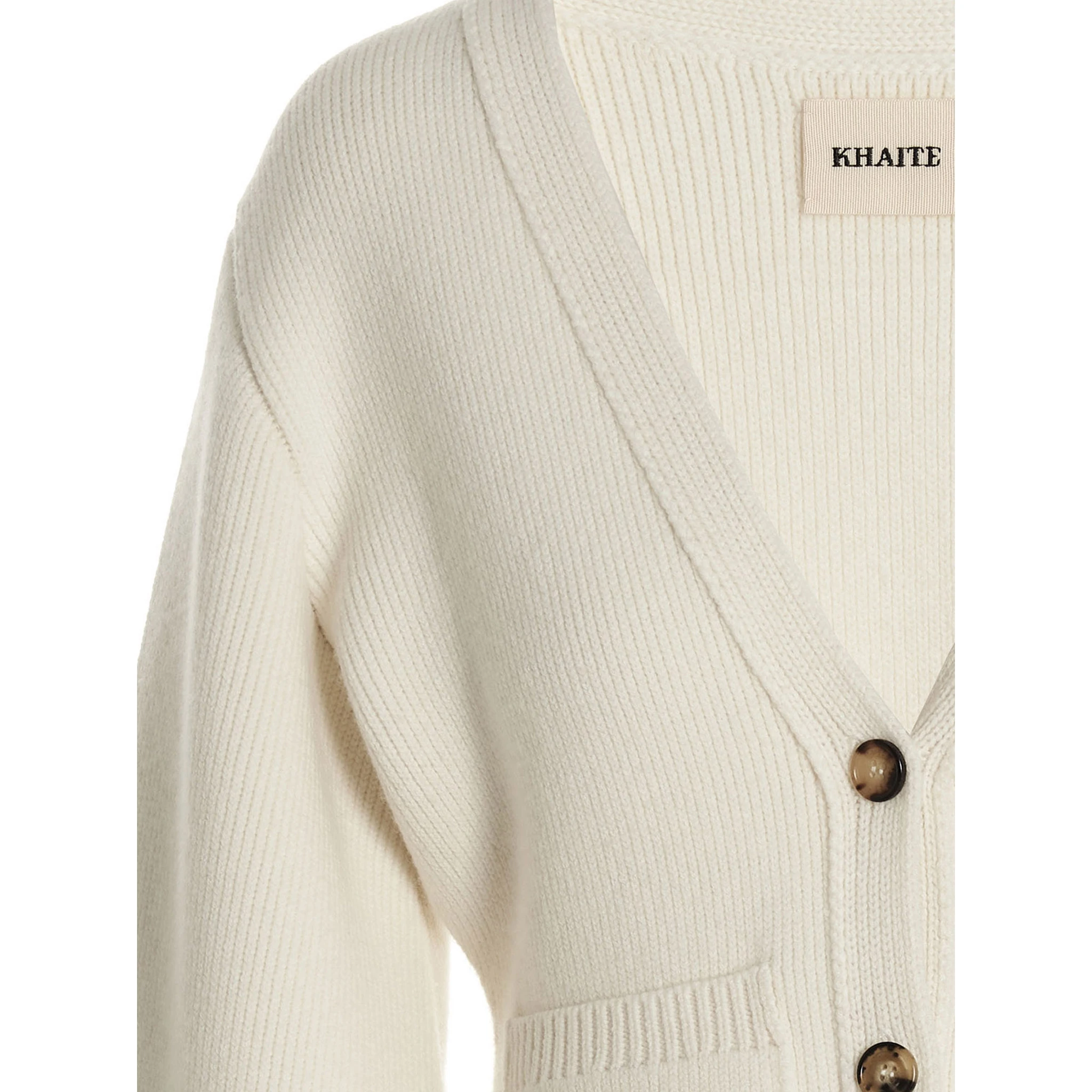 White Cashmere Cardigan