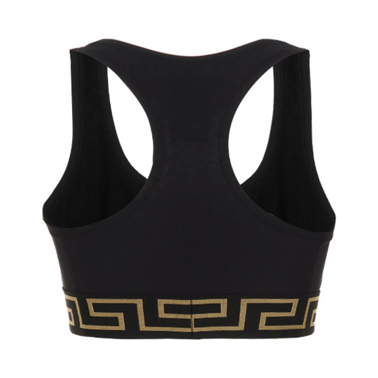 Black Polyamide Sport Bra