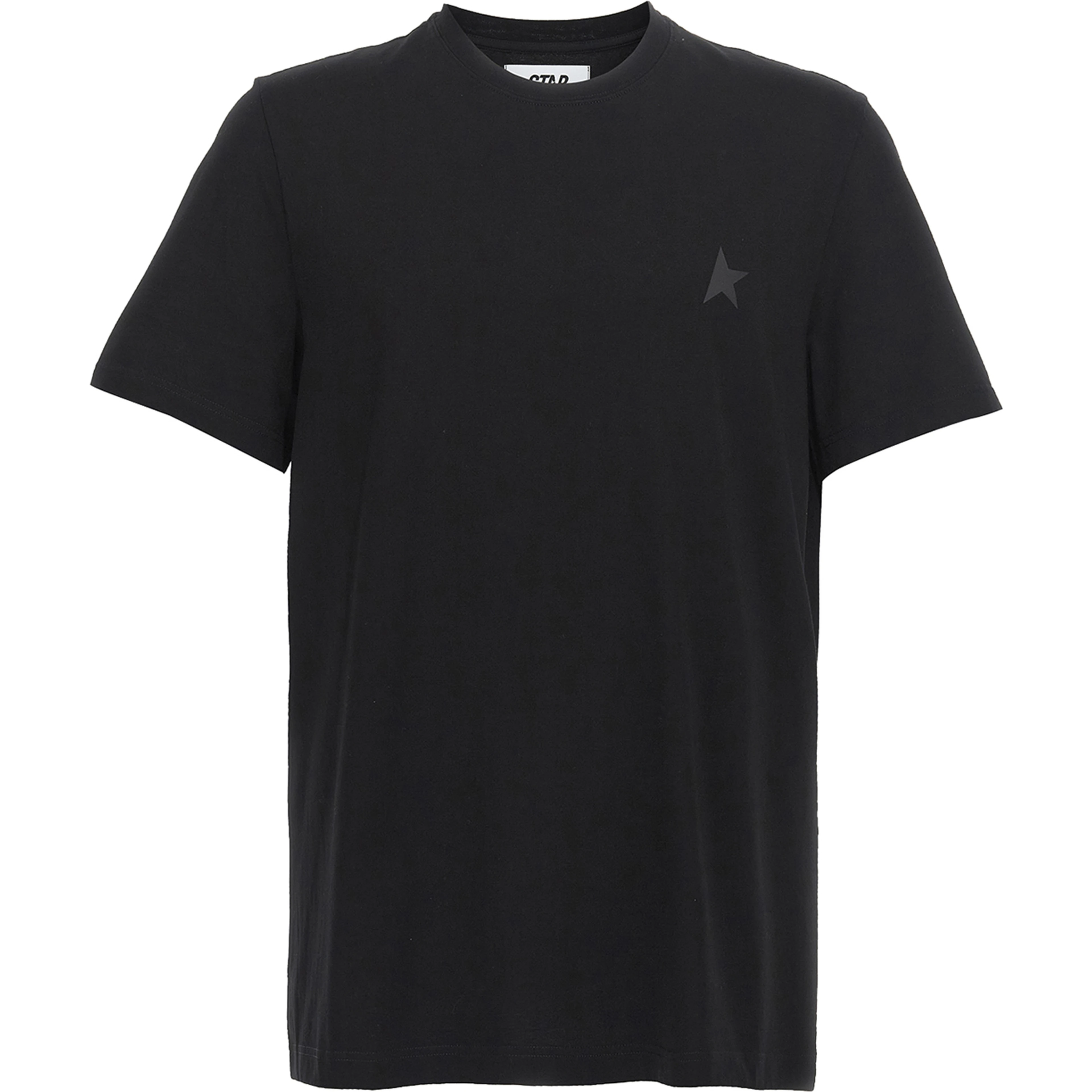 Black Cotton T-Shirt