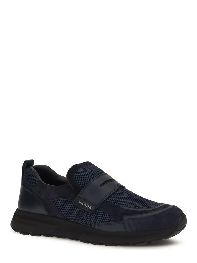 Blue Calf Leather Bos Taurus Athletic Sneakers alternative