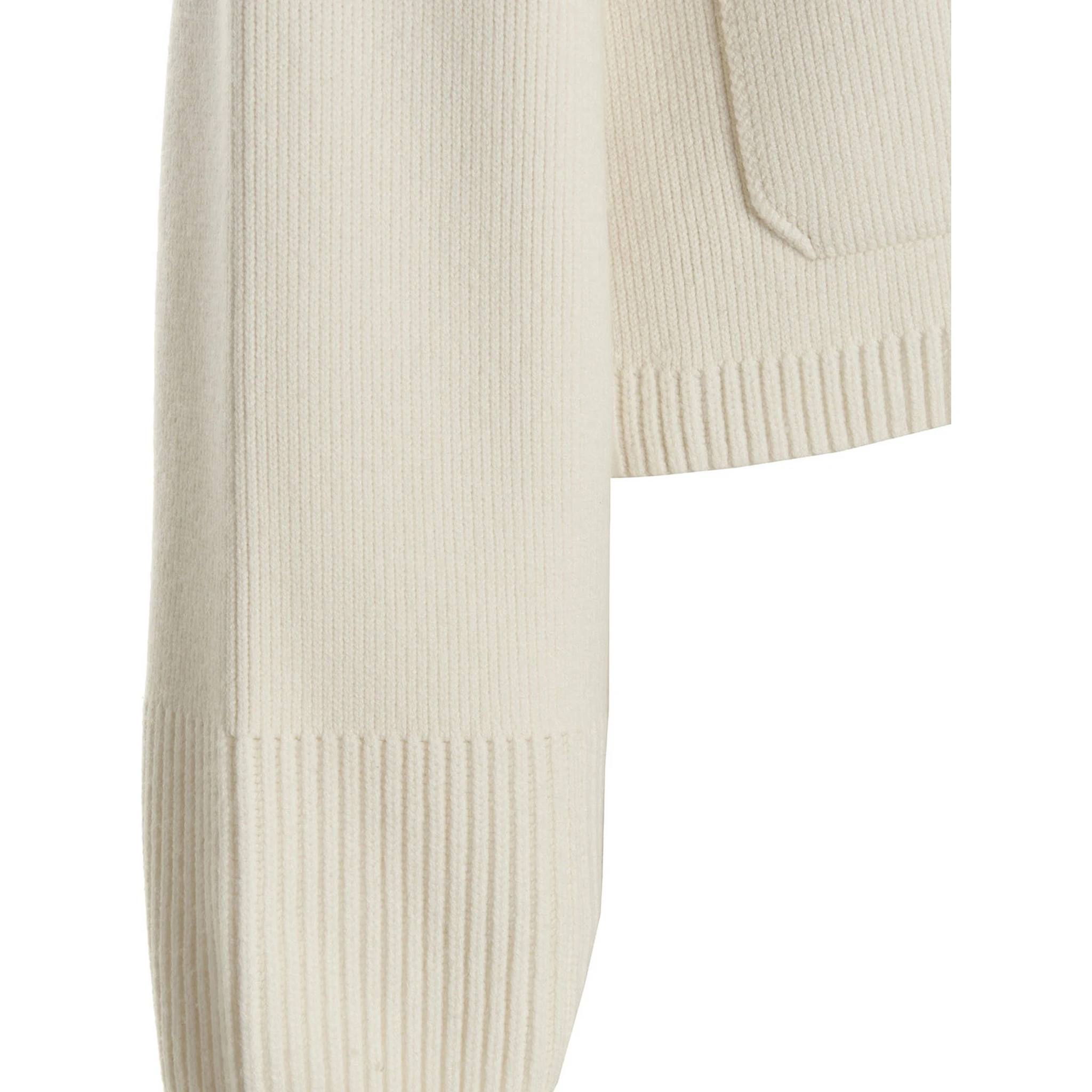 White Cashmere Cardigan