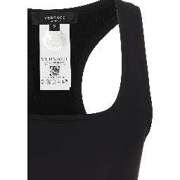 Black Polyamide Sport Bra
