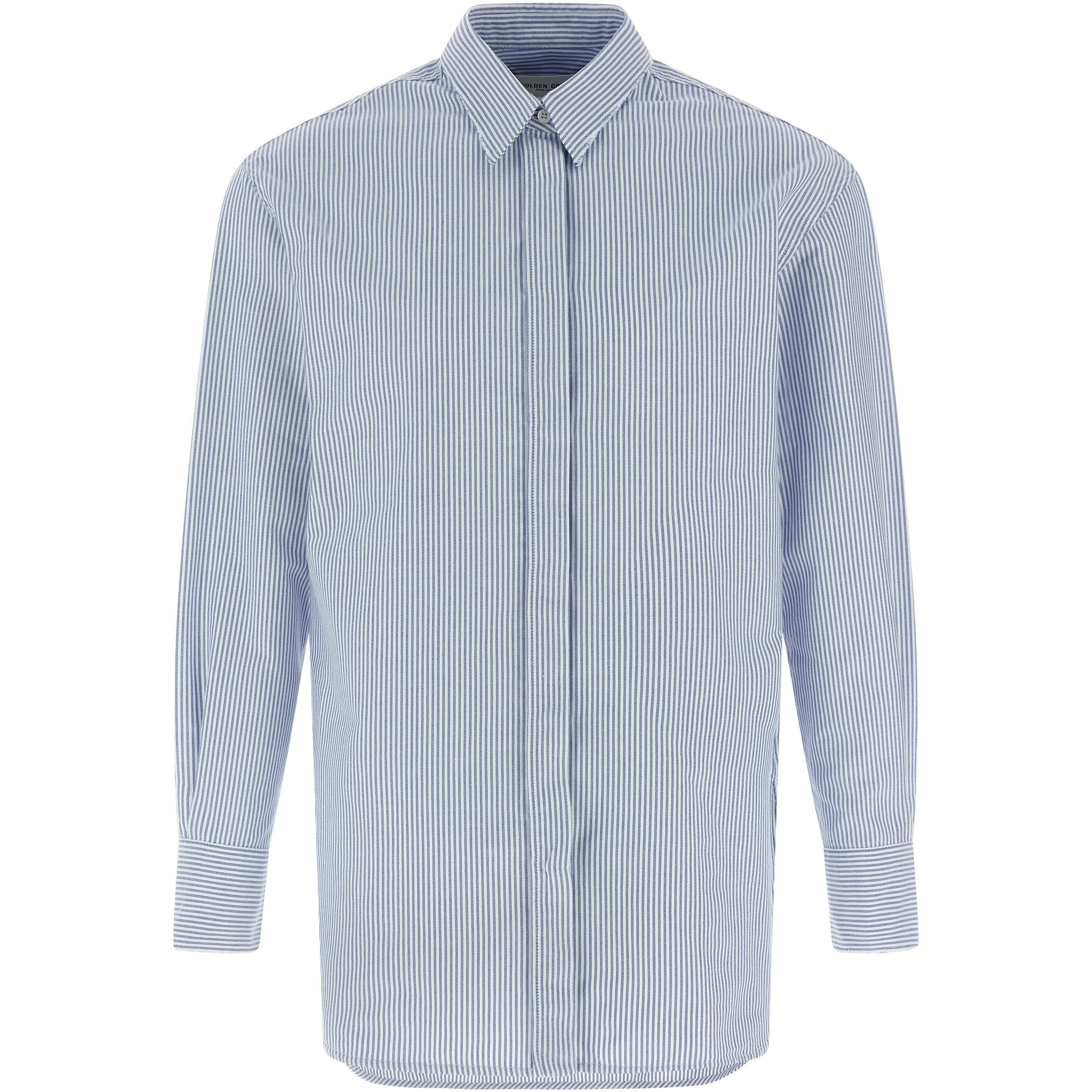 Blue Cotton Blouse