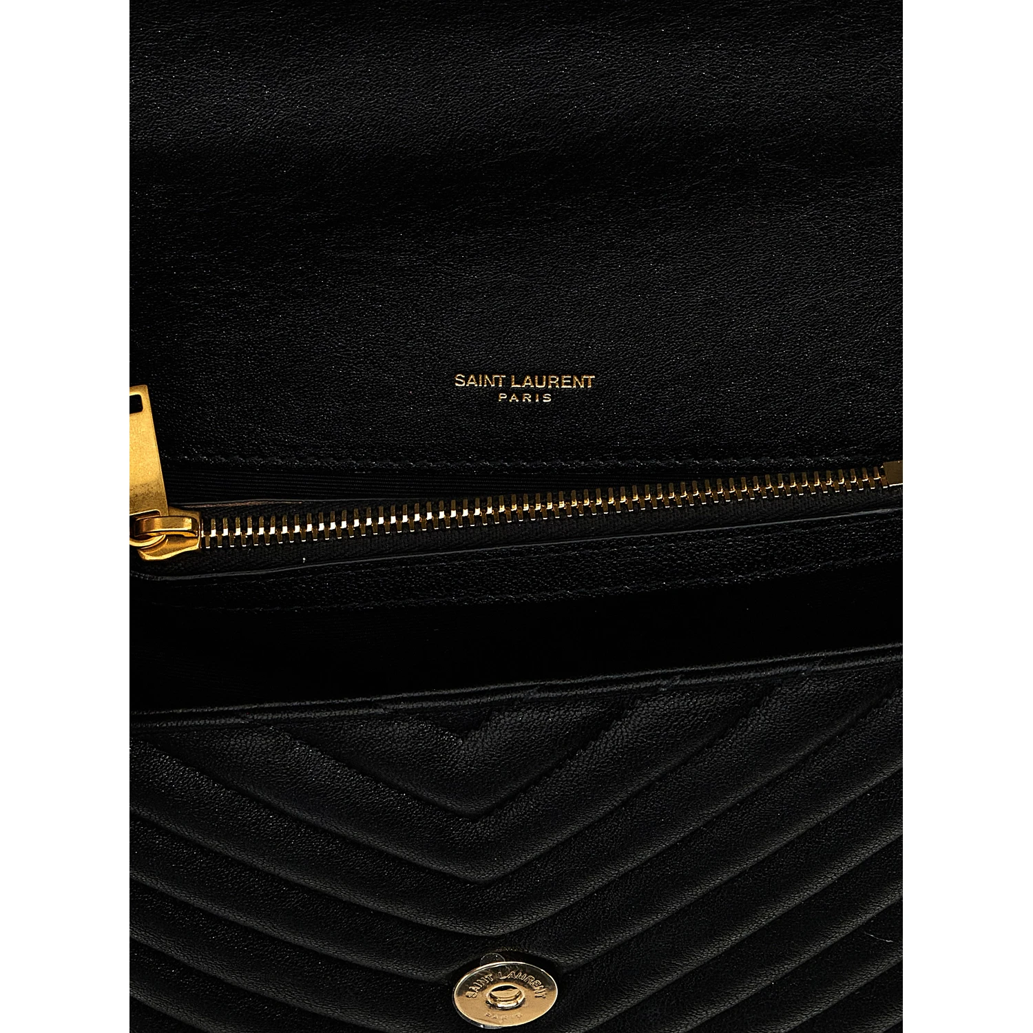 Black Calfskin Crossbody Bag