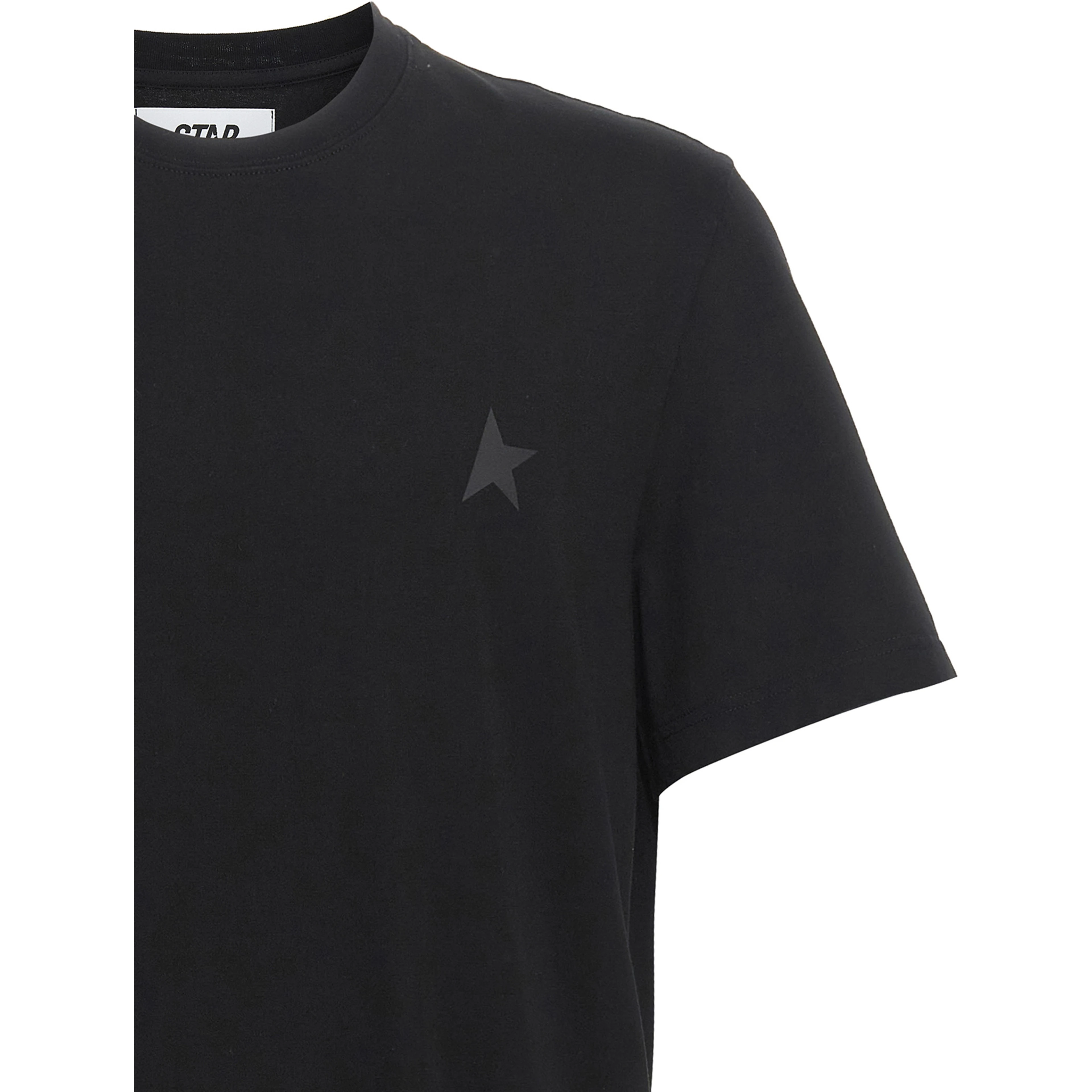 Black Cotton T-Shirt