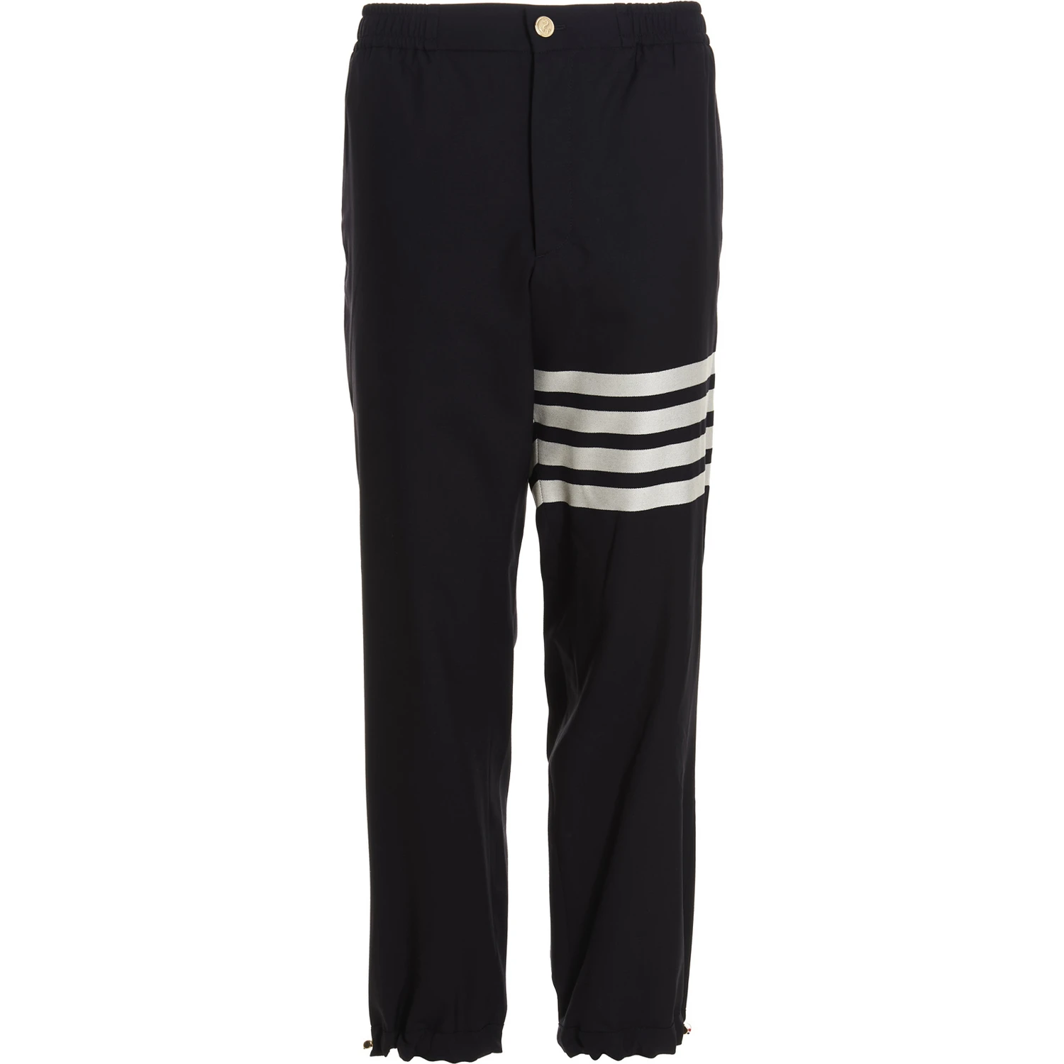 Blue Wool Athletic Pants