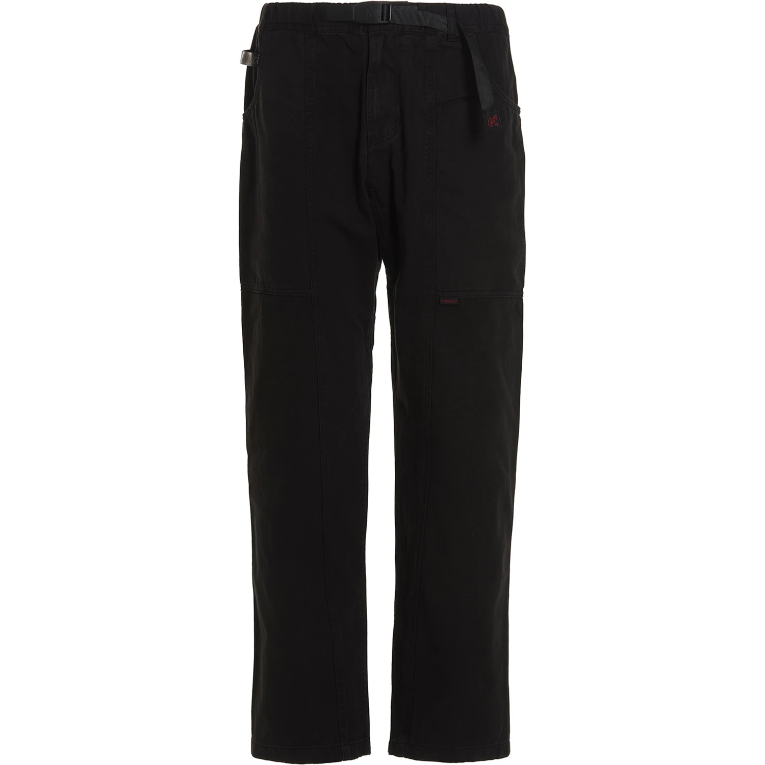 Black Cotton Cargo Pants