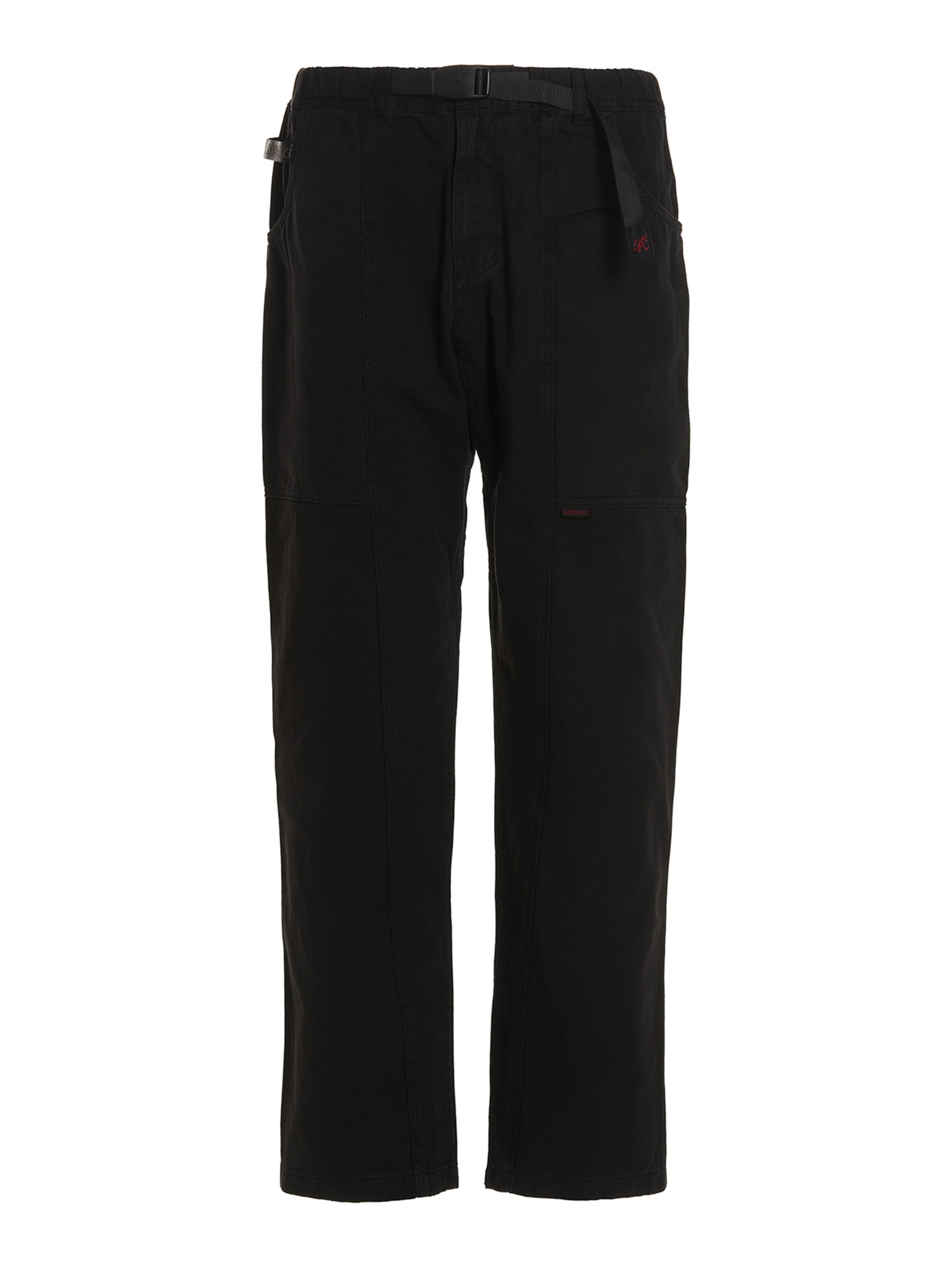 Black Cotton Cargo Pants