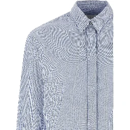 Blue Cotton Blouse