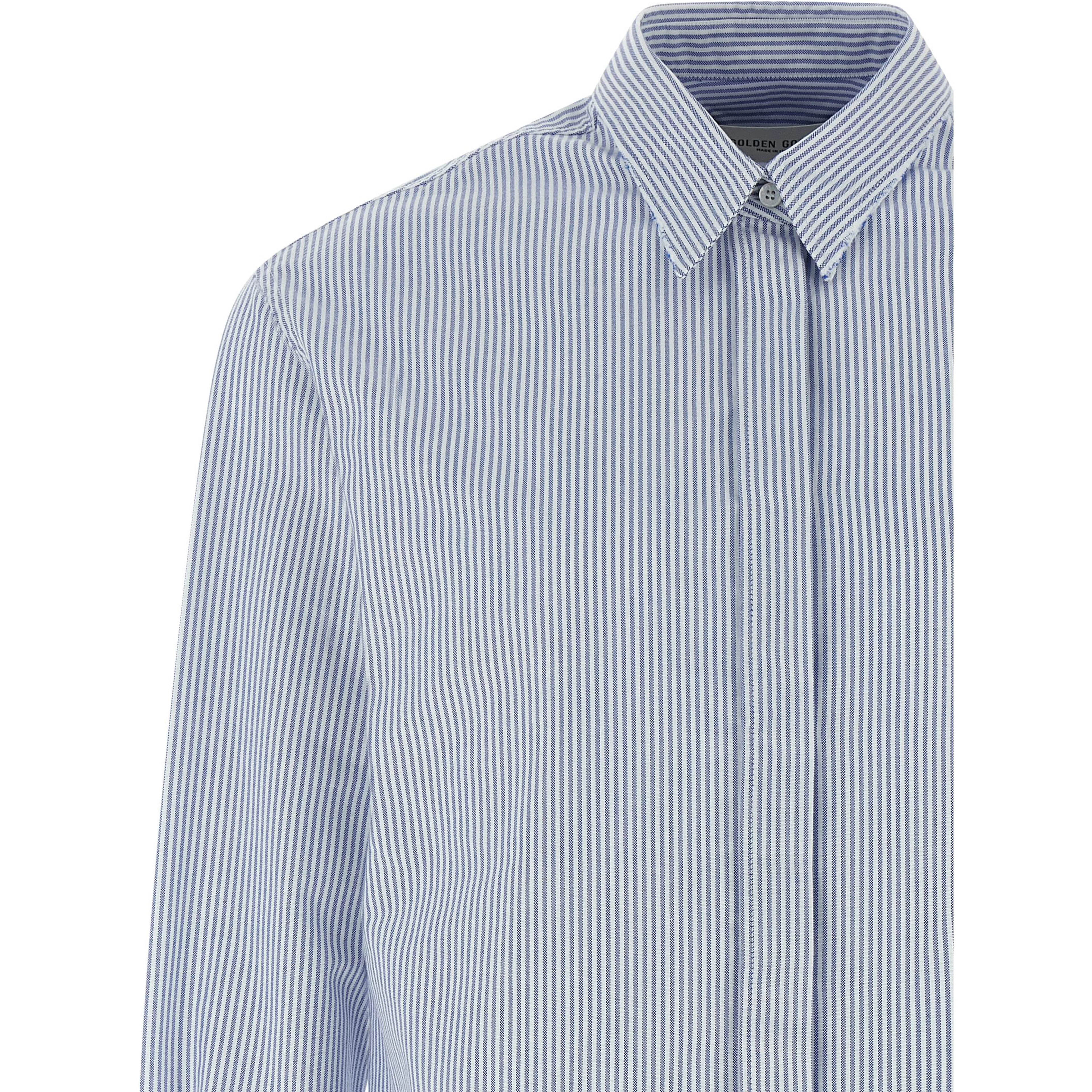 Blue Cotton Blouse