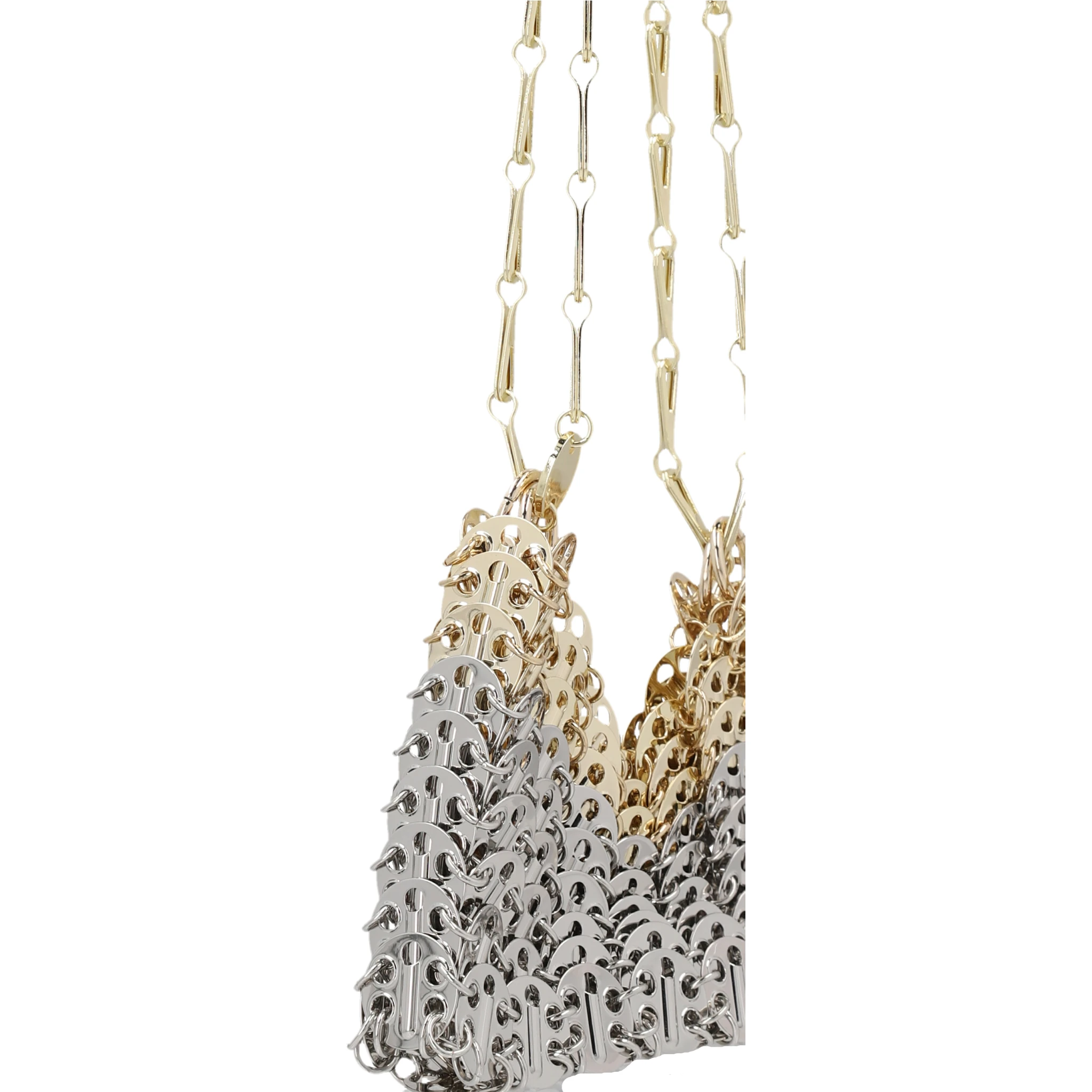 Multicolor Brass Shoulder Bag