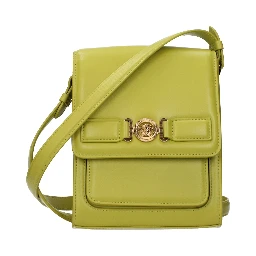 Green Leather Crossbody Bag