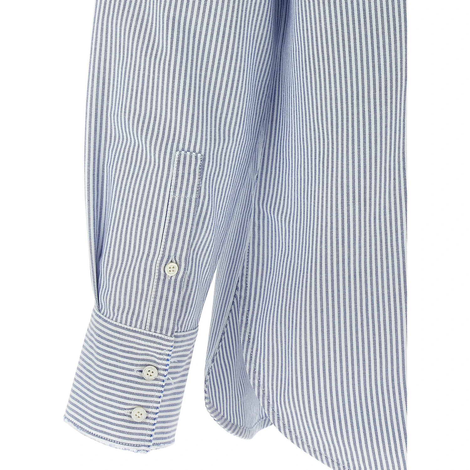 Blue Cotton Blouse