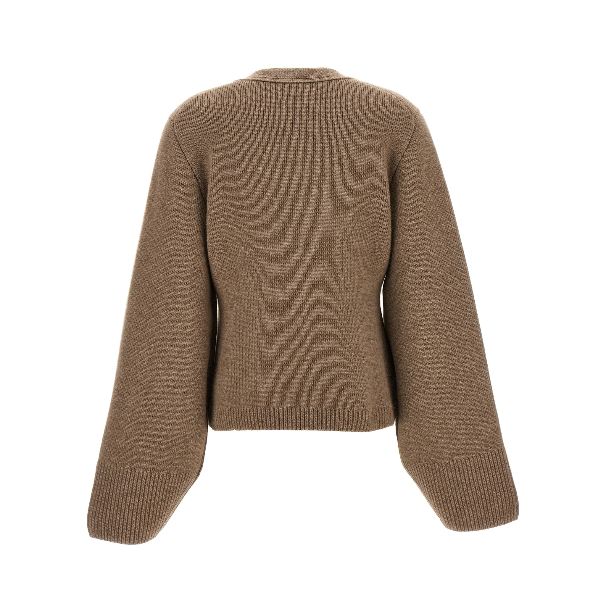 Brown Cashmere Cardigan