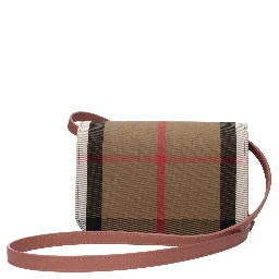Beige Fabric Clutch Bag
