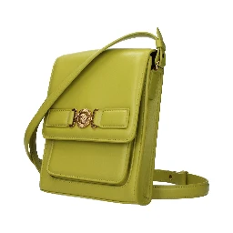 Green Leather Crossbody Bag