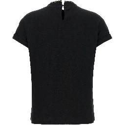 Black Cotton T-Shirt