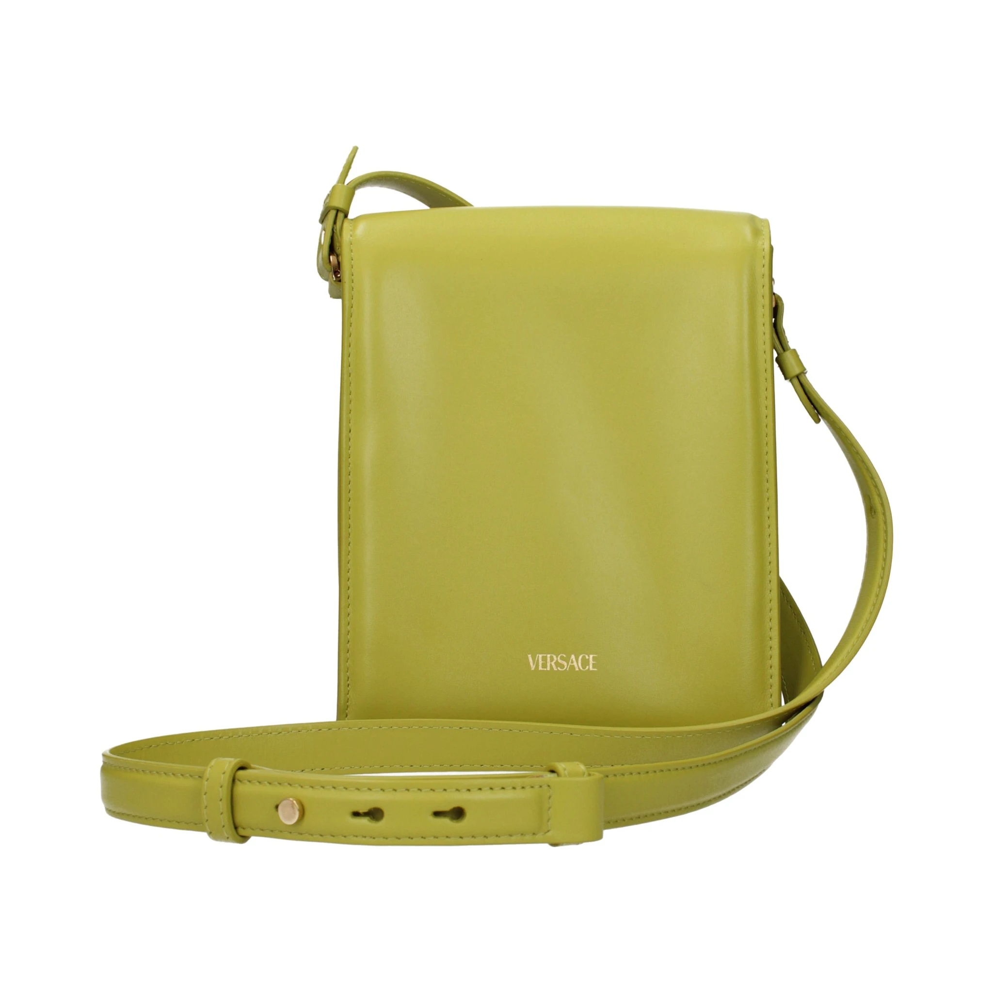 Green Leather Crossbody Bag