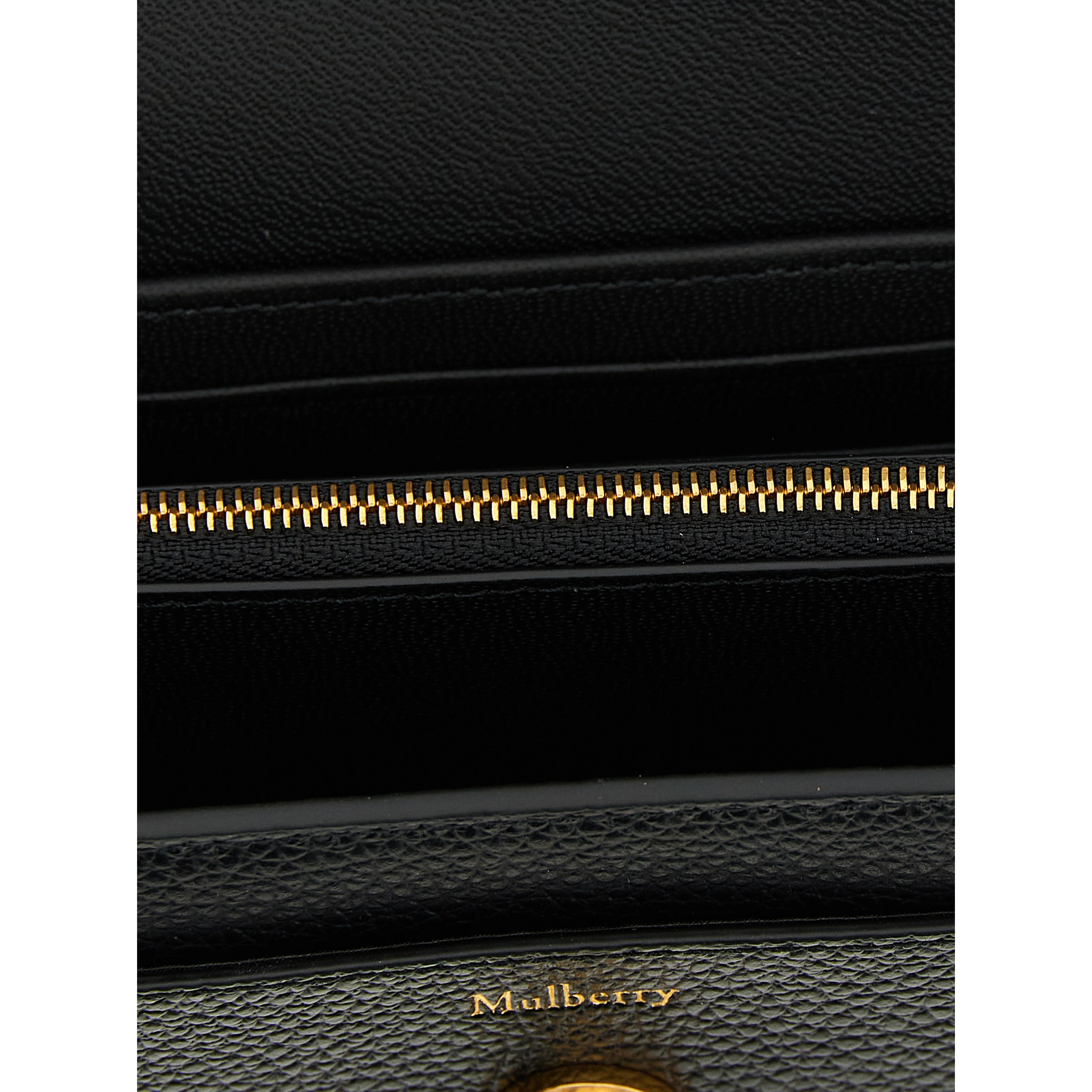 Black Bovine Leather Cardholder