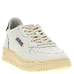Bicolor Calfskin Low Top Sneakers